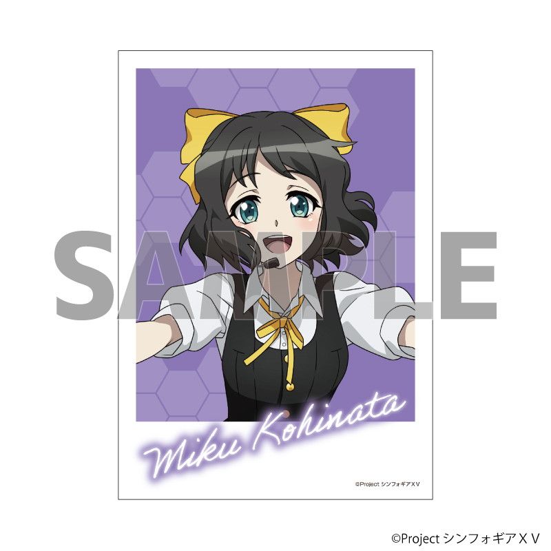 L版ランダムブロマイド「戦姫絶唱シンフォギアＸＶ」01/ブラインド(8種)(描き下ろしイラスト)