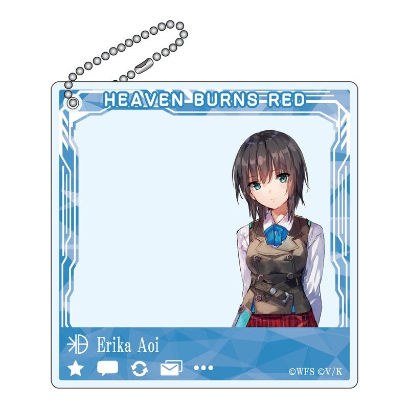 ヘブンバーンズレッド SNSぽいアクリルキーホルダー 蒼井えりか