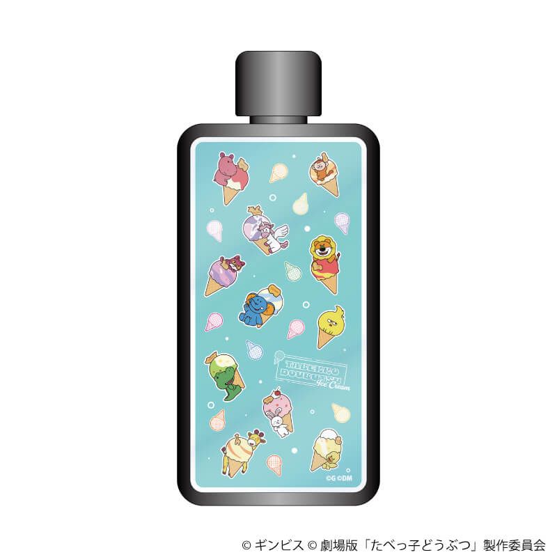 フレームスクエアボトル「たべっ子どうぶつ THE MOVIE」01/集合デザイン(描き起こしイラスト)