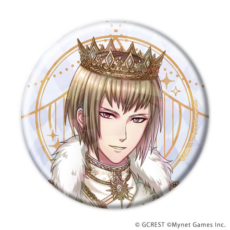 ホログラム缶バッジ(57mm)「夢王国と眠れる100人の王子様」06/ブラインド(12種)(公式イラスト)