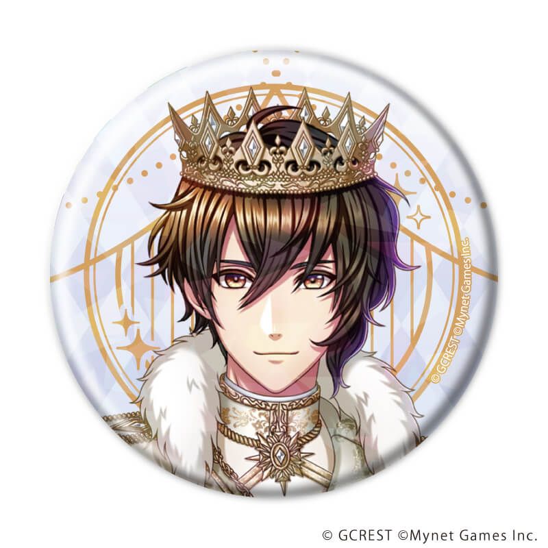 ホログラム缶バッジ(57mm)「夢王国と眠れる100人の王子様」06/ブラインド(12種)(公式イラスト)