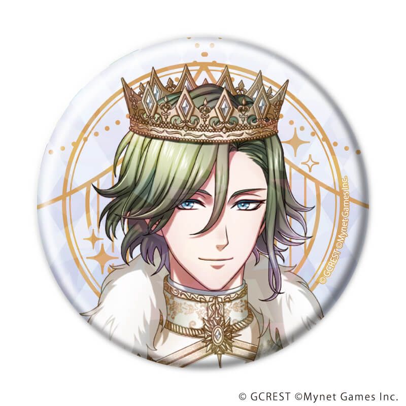 ホログラム缶バッジ(57mm)「夢王国と眠れる100人の王子様」06/ブラインド(12種)(公式イラスト)