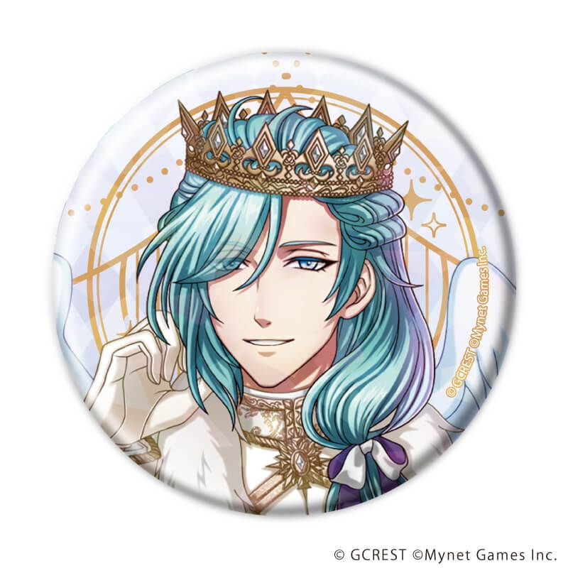 ホログラム缶バッジ(57mm)「夢王国と眠れる100人の王子様」06/ブラインド(12種)(公式イラスト)