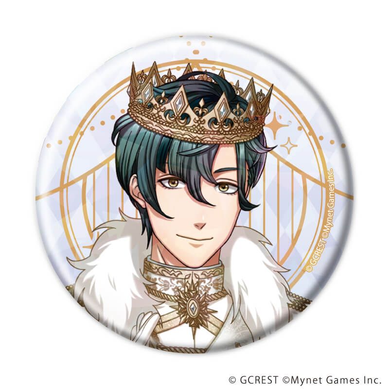 ホログラム缶バッジ(57mm)「夢王国と眠れる100人の王子様」06/ブラインド(12種)(公式イラスト)