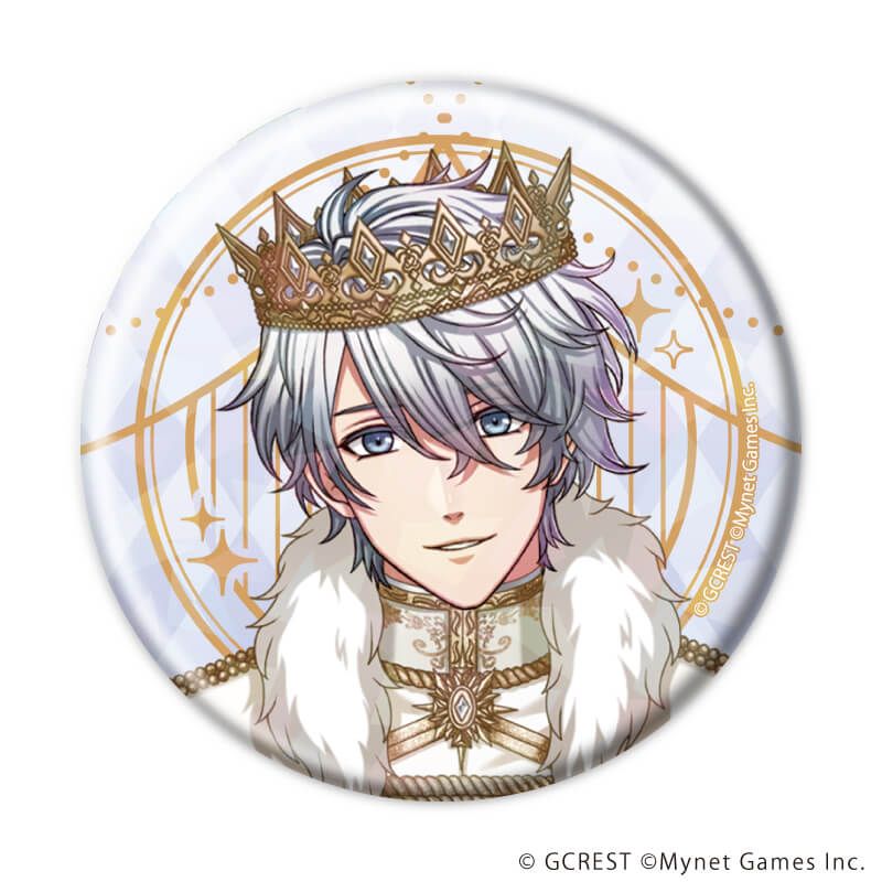 ホログラム缶バッジ(57mm)「夢王国と眠れる100人の王子様」06/ブラインド(12種)(公式イラスト)