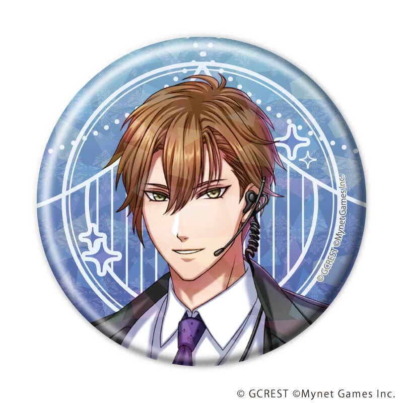 ホログラム缶バッジ(57mm)「夢王国と眠れる100人の王子様」06/ブラインド(12種)(公式イラスト)