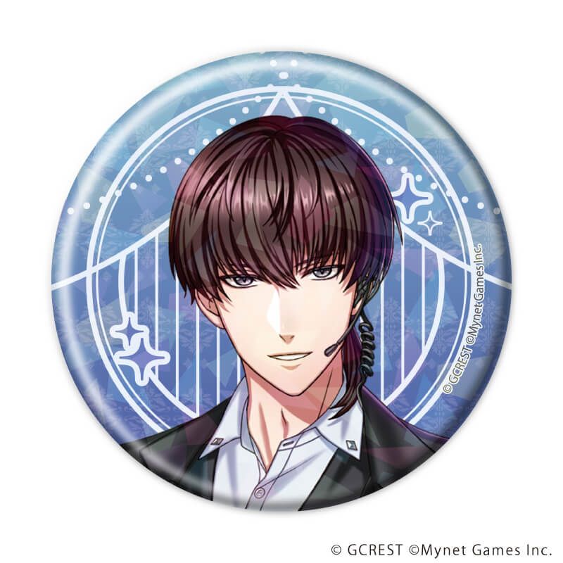 ホログラム缶バッジ(57mm)「夢王国と眠れる100人の王子様」06/ブラインド(12種)(公式イラスト)