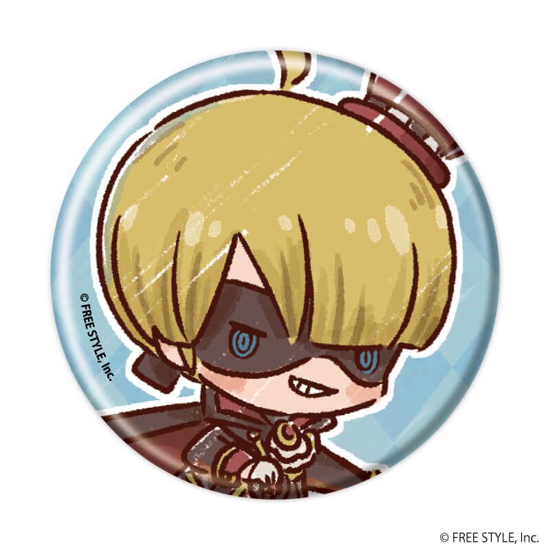 缶バッジ「オバケイドロ！」01/ブラインド(13種)(グラフアートイラスト)