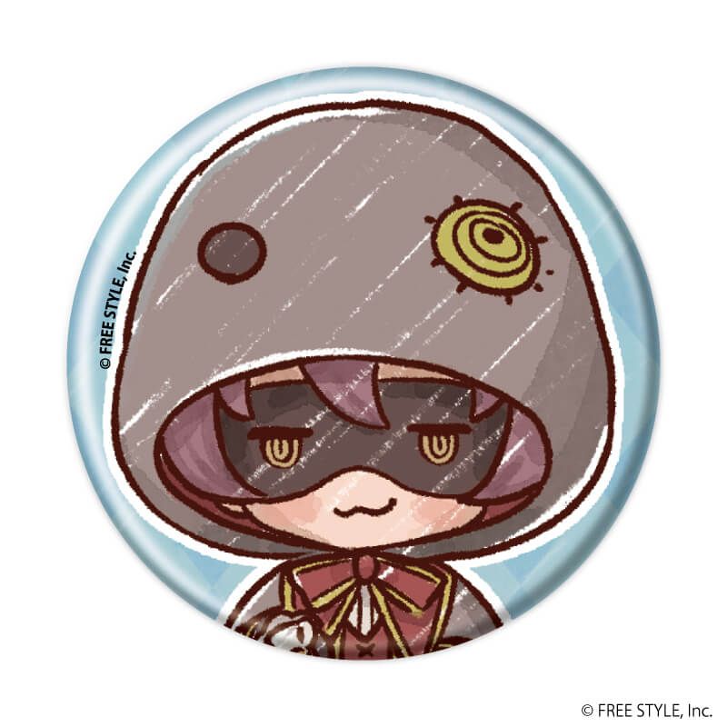 缶バッジ「オバケイドロ！」01/ブラインド(13種)(グラフアートイラスト)