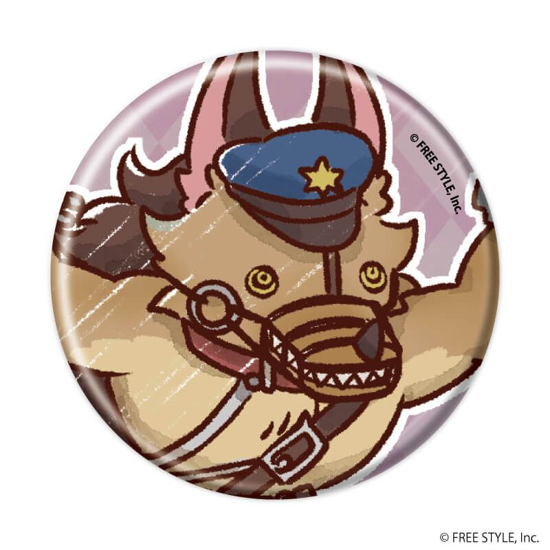 缶バッジ「オバケイドロ！」01/ブラインド(13種)(グラフアートイラスト)