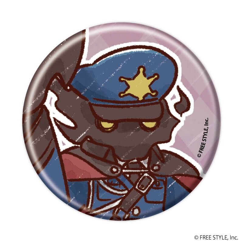 缶バッジ「オバケイドロ！」01/ブラインド(13種)(グラフアートイラスト)