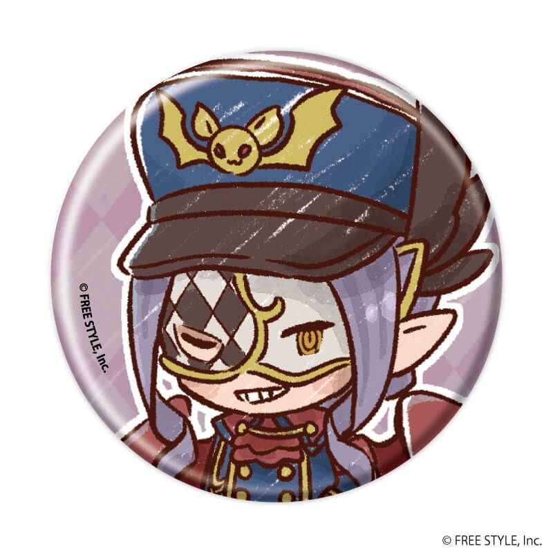 缶バッジ「オバケイドロ！」01/ブラインド(13種)(グラフアートイラスト)