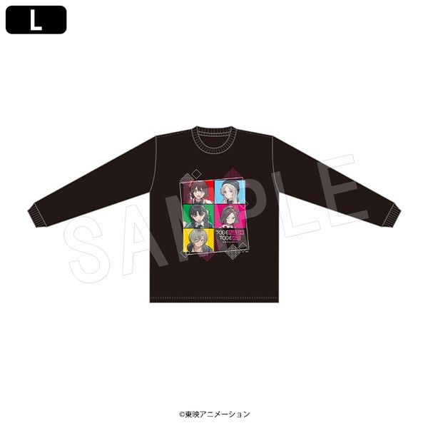 ガールズバンドクライ 長袖Tシャツ L ROUND1コラボVer.