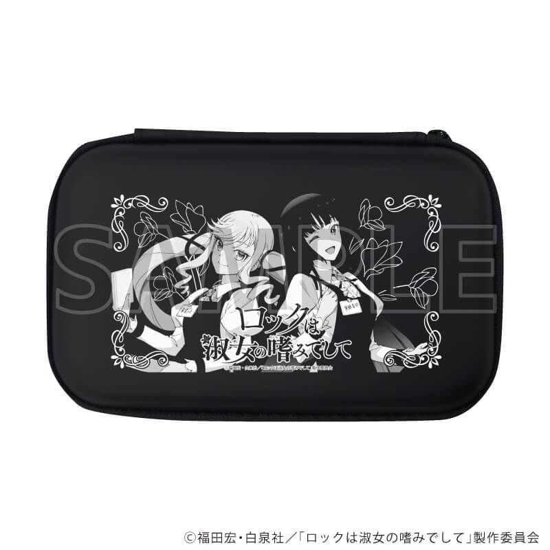 モバイルアクセサリーケース「TVアニメ『ロックは淑女の嗜みでして』」01/鈴ノ宮りりさ&黒鉄音羽(描き下ろしイラスト)