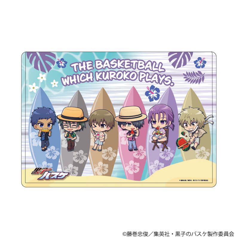 キャラクリアケース「黒子のバスケ」39/桐皇学園＆陽泉 アロハver.(ミニキャライラスト)