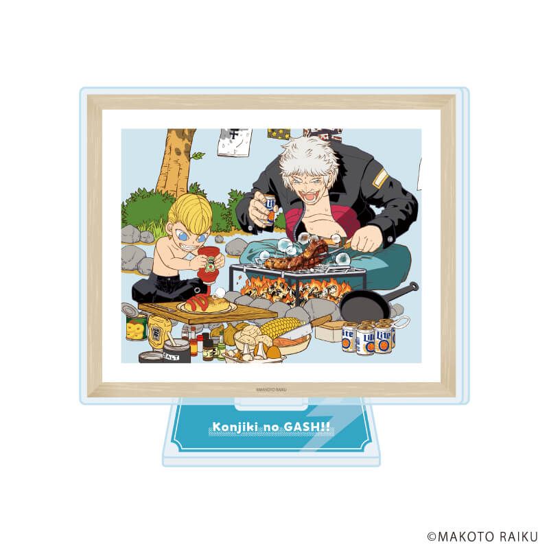 アクリルスタンド「金色のガッシュ!! 完全版」09/テッド&ジード(公式イラスト)