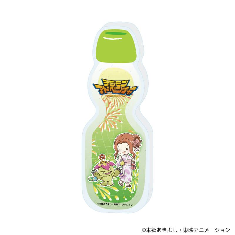 コレクションボトル「デジモンアドベンチャー」09/太刀川ミミ&パルモン 浴衣ver.(グラフアートイラスト)