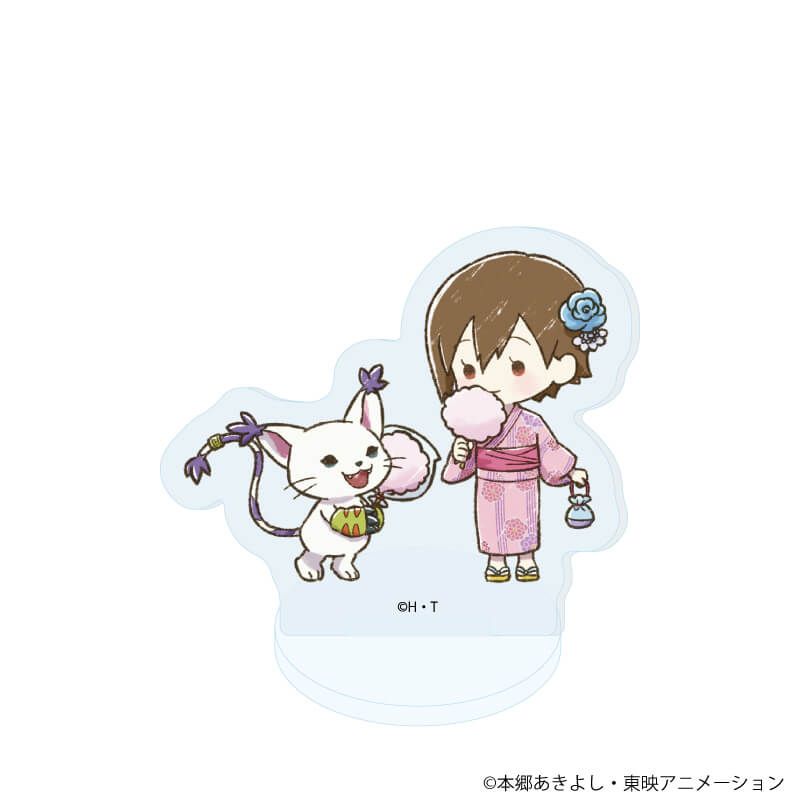 アクリルぷちスタンド「デジモンアドベンチャー」05/浴衣ver. ブラインド(8種)(グラフアートイラスト)