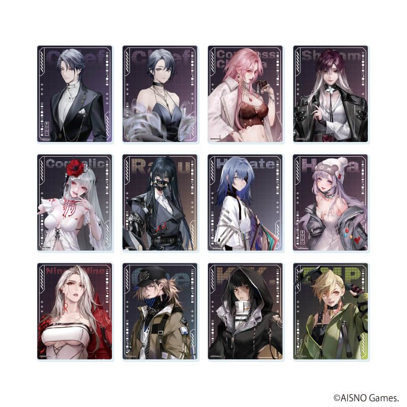 アクリルカード「無期迷途」15/ブラインド(12種)(公式イラスト)