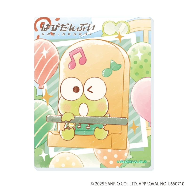 アクリルカード「はぴだんぶい」17/コンプリートBOX(全6種)(グラフアートイラスト)