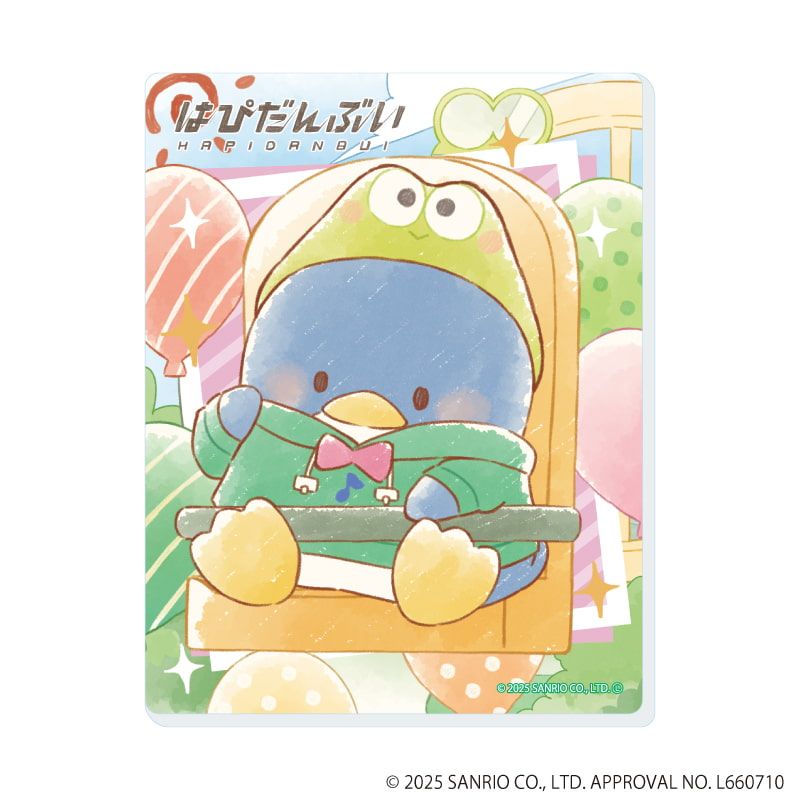 アクリルカード「はぴだんぶい」17/コンプリートBOX(全6種)(グラフアートイラスト)