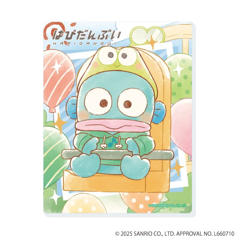 アクリルカード「はぴだんぶい」17/コンプリートBOX(全6種)(グラフアートイラスト)