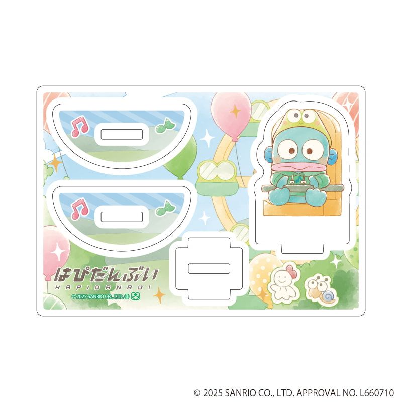 ゆらゆらアクリルスタンド「はぴだんぶい」29/ハンギョドン(グラフアートイラスト)