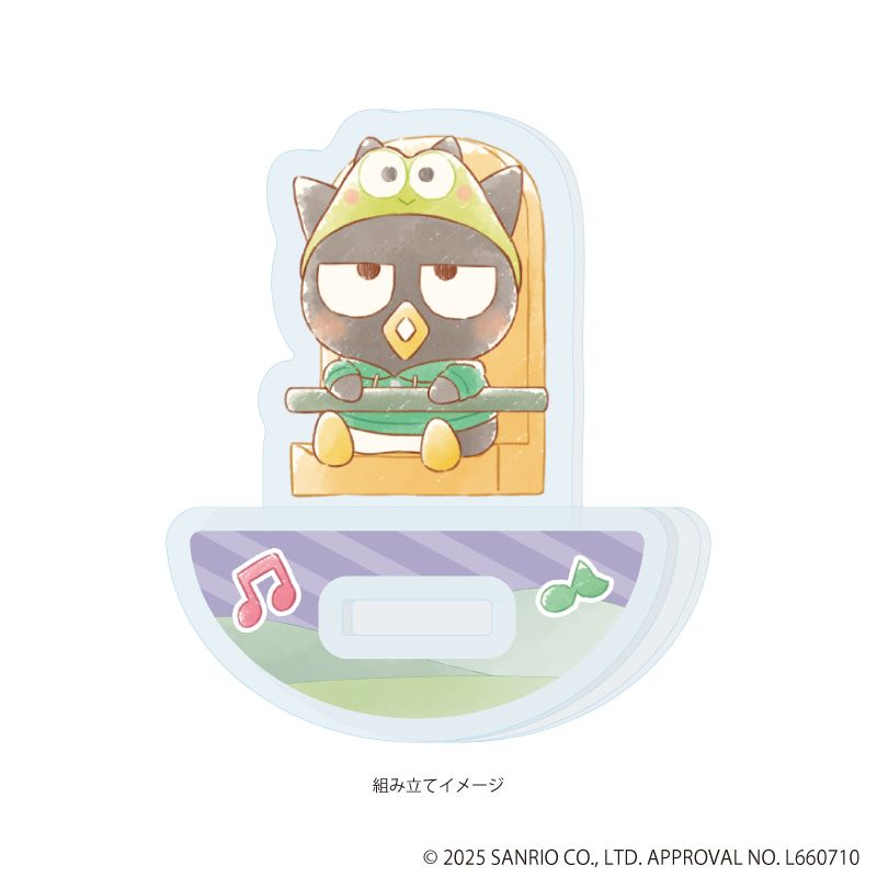 ゆらゆらアクリルスタンド「はぴだんぶい」28/バッドばつ丸(グラフアートイラスト)