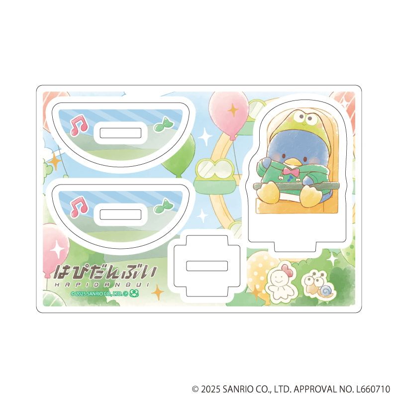 ゆらゆらアクリルスタンド「はぴだんぶい」27/タキシードサム(グラフアートイラスト)