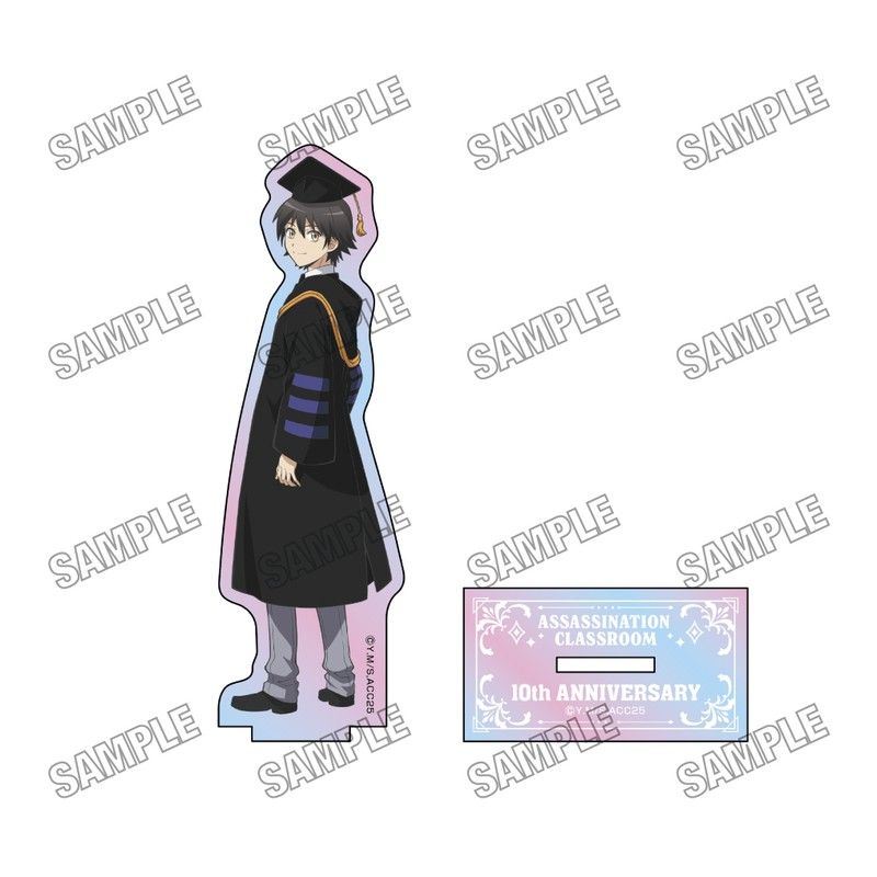 暗殺教室 オーロラアクリルスタンド 10周年Ver. 5 磯貝悠馬