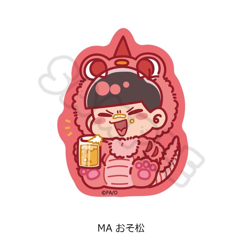 おそ松さん 第2弾 クリアカードステッカー MA おそ松
