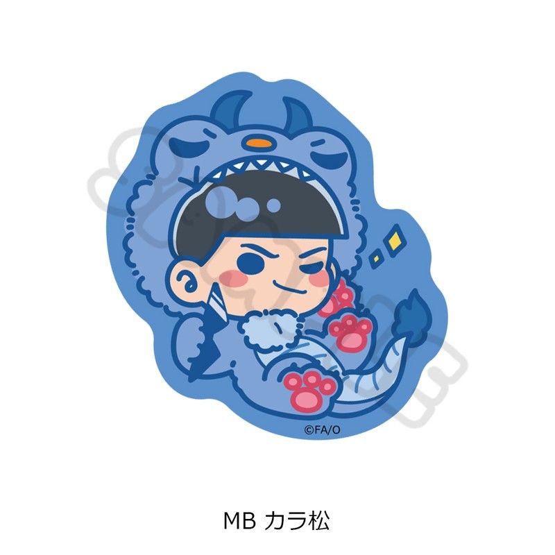 おそ松さん 第2弾 クリアカードステッカー MB カラ松