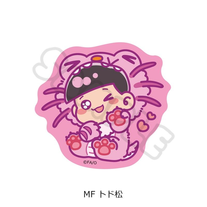 おそ松さん 第2弾 クリアカードステッカー MF トド松