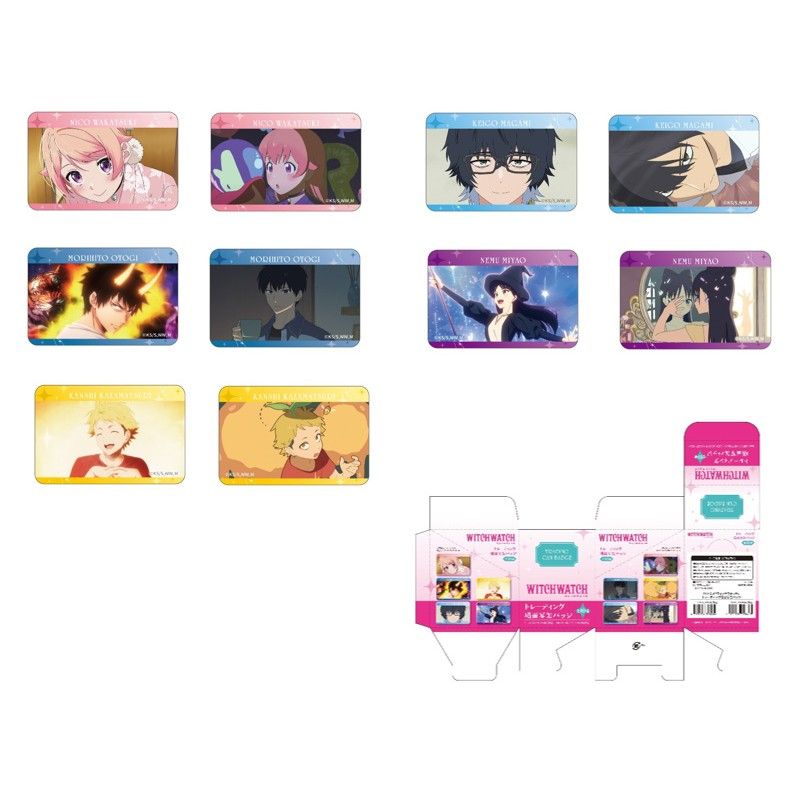 ウィッチウォッチ トレーディング場面写缶バッジ｜アニメ