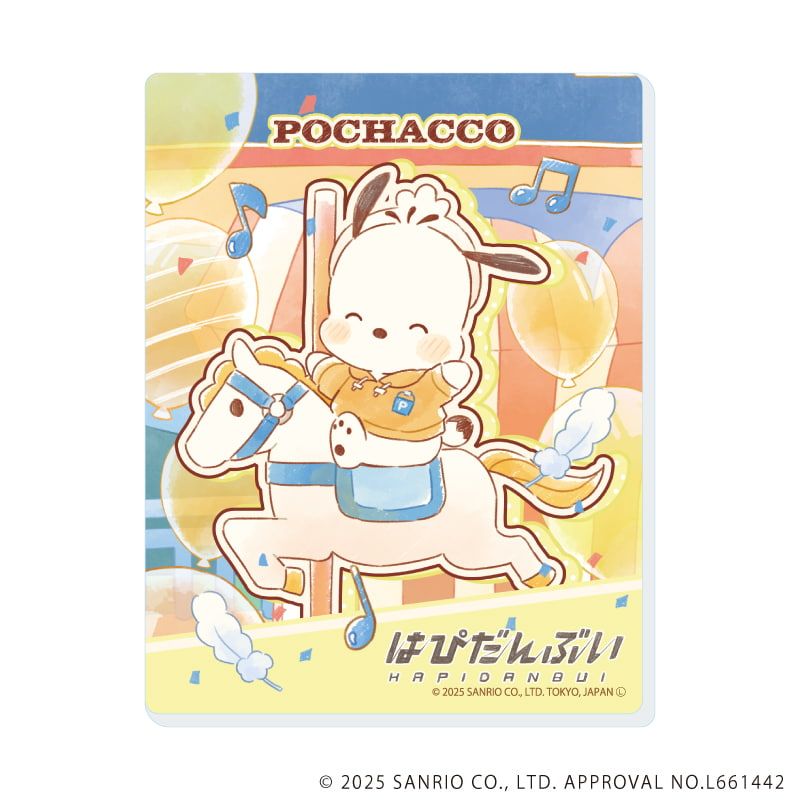 アクリルカード「はぴだんぶい」18/コンプリートBOX(全6種)(グラフアートイラスト)