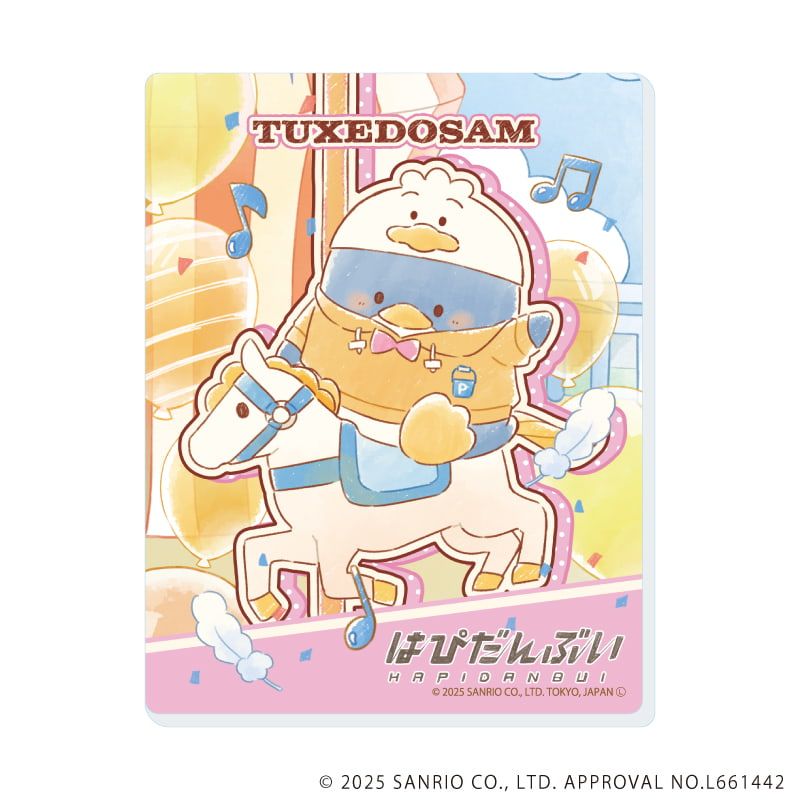 アクリルカード「はぴだんぶい」18/コンプリートBOX(全6種)(グラフアートイラスト)