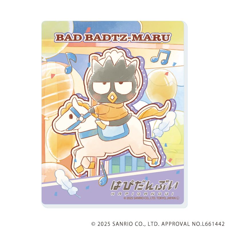 アクリルカード「はぴだんぶい」18/コンプリートBOX(全6種)(グラフアートイラスト)