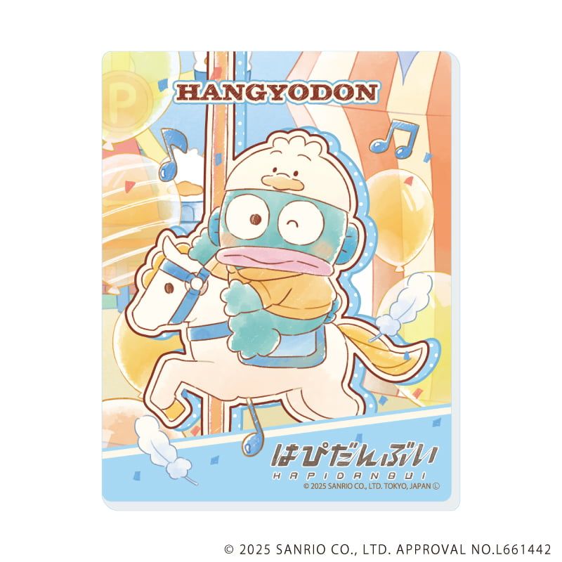 アクリルカード「はぴだんぶい」18/コンプリートBOX(全6種)(グラフアートイラスト)