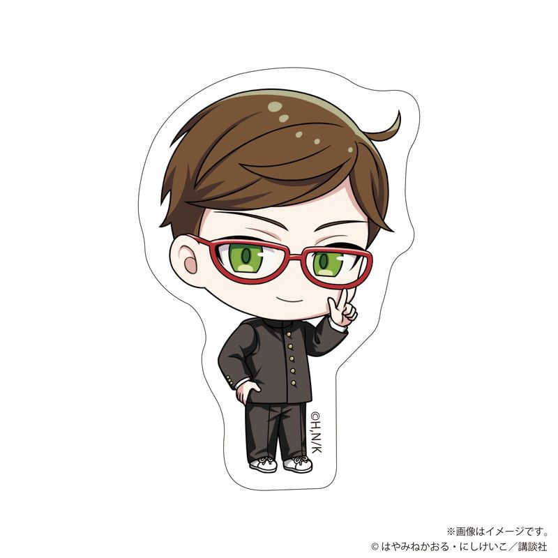 ダイカットステッカー「赤い夢学園祭2025」05/都会のトム & ソーヤ 竜王創也(ミニキャライラスト)