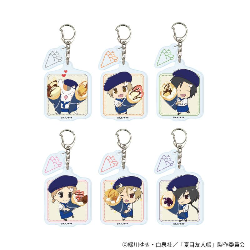 夏目友人帳　アクリルキーホルダー＆缶バッジセット 夏目友人帳 切り絵シリーズ アクリルキーホルダー 2022SS - 株式