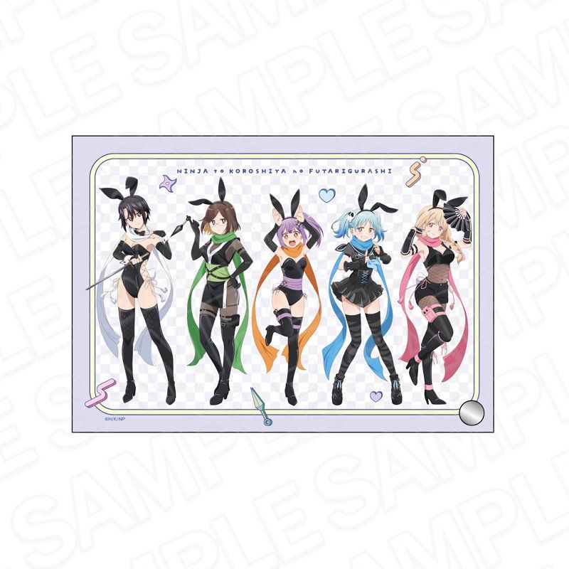 忍者と殺し屋のふたりぐらし ミニアクリルアート バニンジャVer.