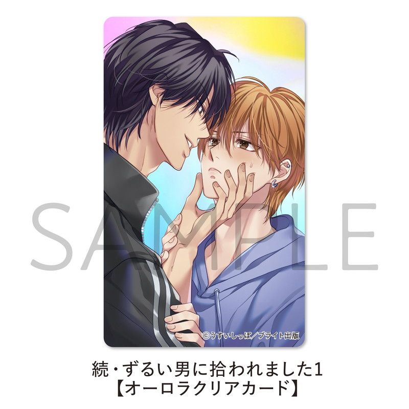 続・ずるい男に拾われました1【オーロラクリアカード】