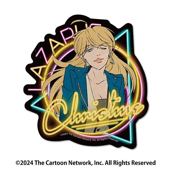 LAZARUS ラザロ トラベルステッカー 3 クリスティン