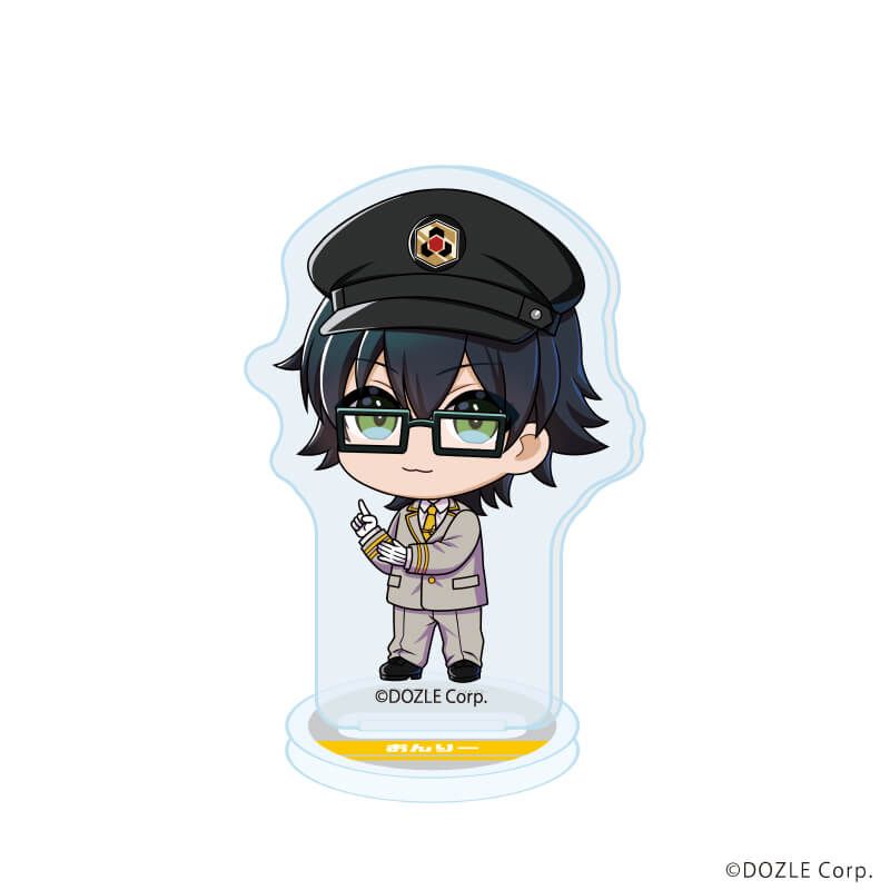 アクリルぷちスタンド「ドズル社」01/駅員ver. ブラインド(5種)(ミニキャライラスト)