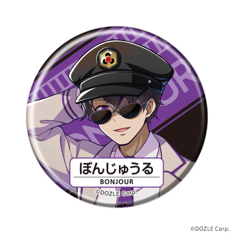 ドズル社 缶バッジ ラバスト ドズル社_(57mm)_マット加工缶バッジ02/駅員ver. コンプリート