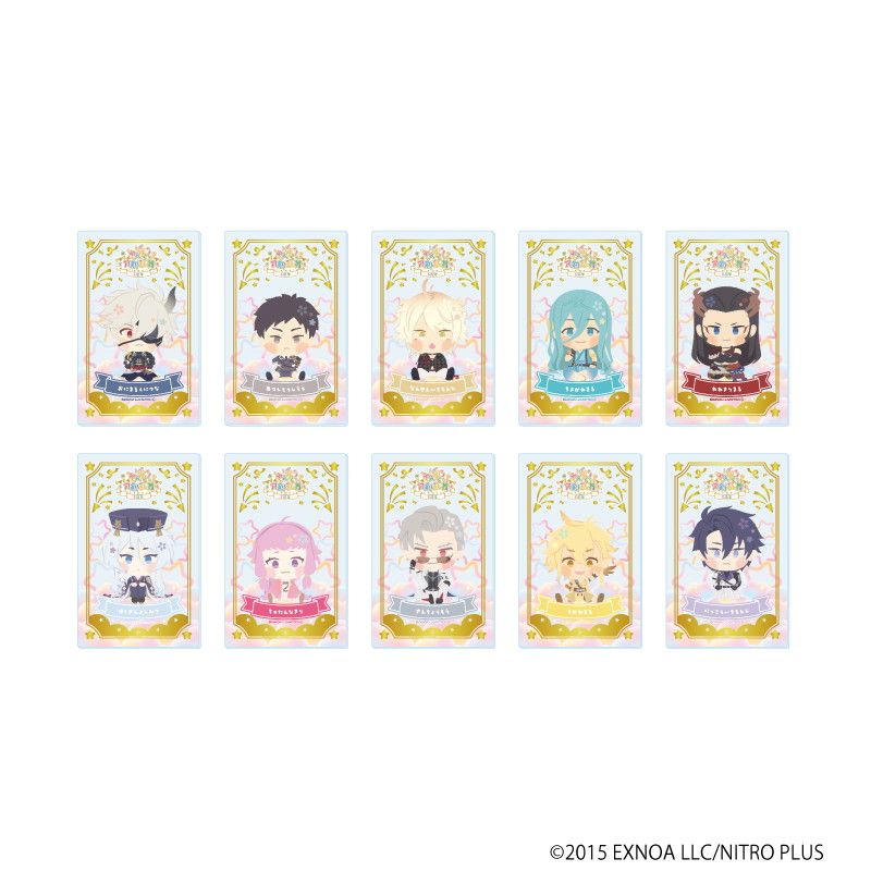 箔押しクリアカード「わんぱく！刀剣乱舞」08/ブラインド(10種)