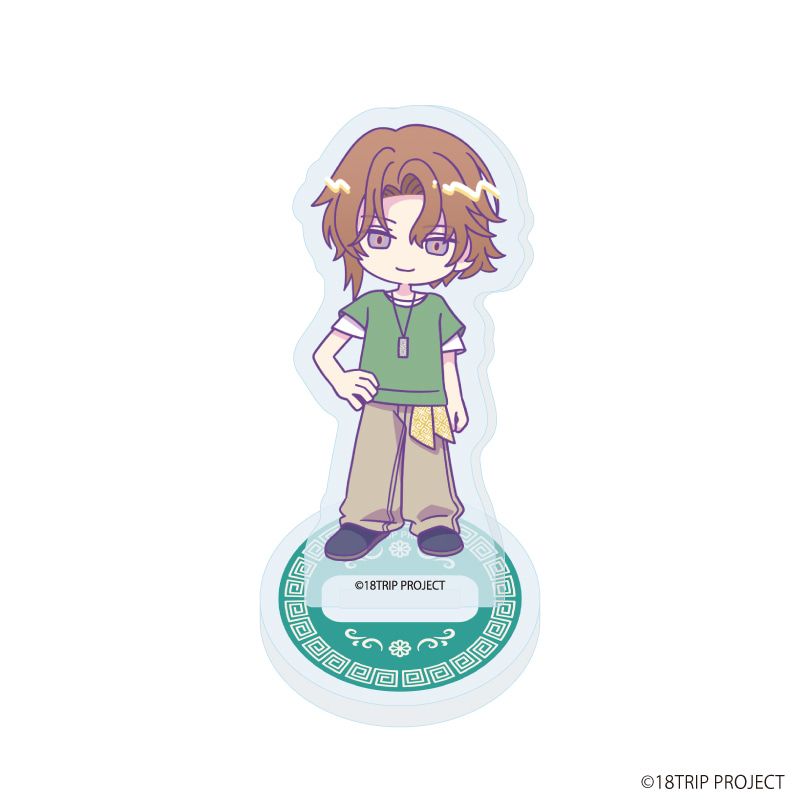 アクリルぷちスタンド『18TRIP』03/雷紋コーデver. ブラインド(10種)(ミニキャライラスト)