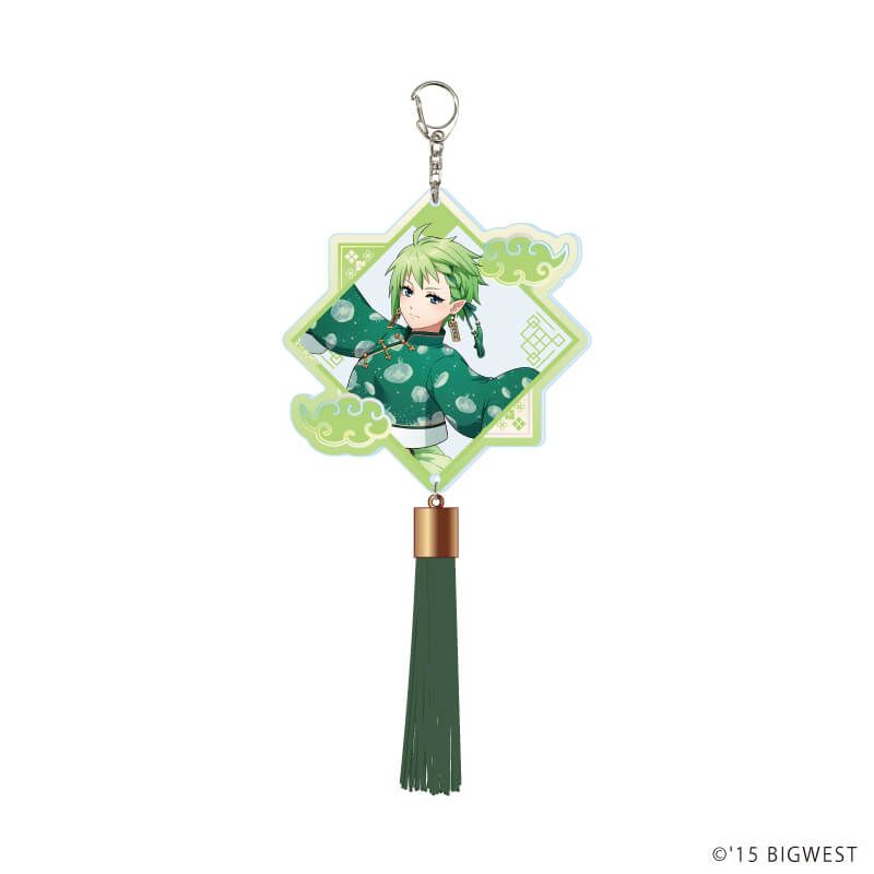 中華風タッセルキーホルダー「『マクロスF』『マクロスΔ』」01/デカルチャイナタウンver. コンプリートセット(全7種)