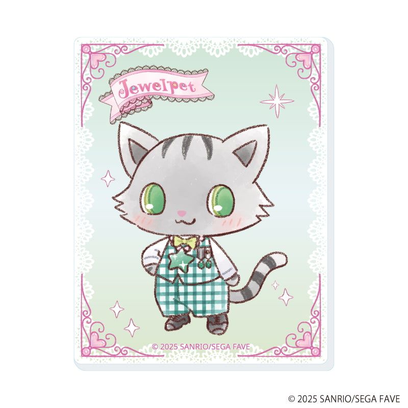 アクリルカード「ジュエルペット」01/コンプリートBOX(全10種)(グラフアートイラスト)