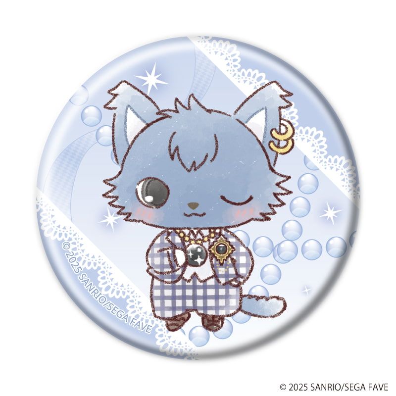 缶バッジ「ジュエルペット」08/ブラインド(10種)(グラフアートイラスト)